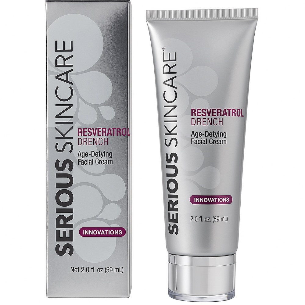 Resveratrol Drench Age Defying Facial Cream Serious Skincare